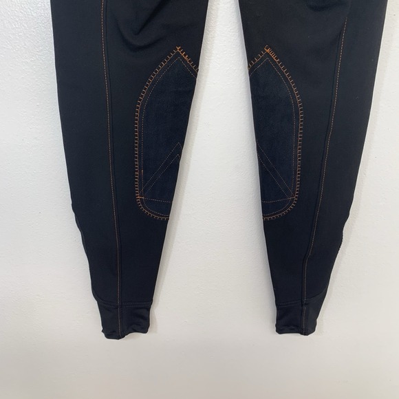 Smartpak Piper Knee Patch Britches Woman 24 Equestrian Stretch Black Pockets - Picture 10 of 13